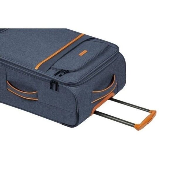 New CHAMPS Classic II 20“ carry-on in in Navy Softside Luggage suitcase Spinner - Picture 7 of 12